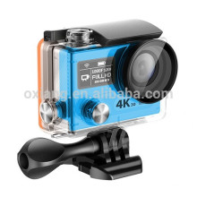 Großhandel Action-Kamera 4k / 30fps Ambarella A12 Fernbedienung wasserdichte Wifi Mini-Sportkamera H8r pro